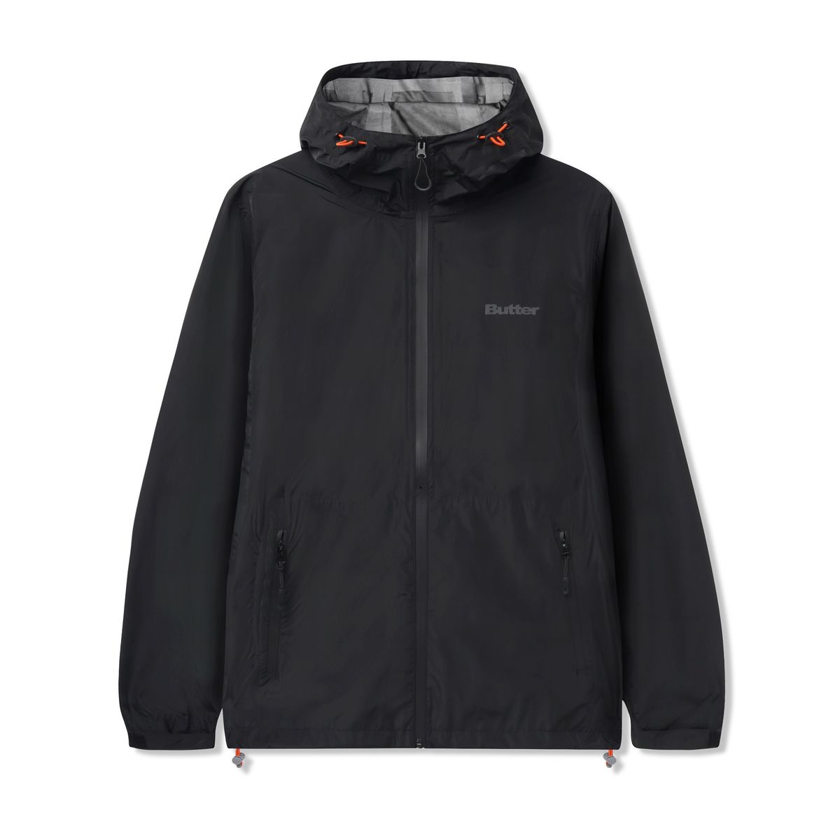 Butter Goods T-Rain Jacket - Black