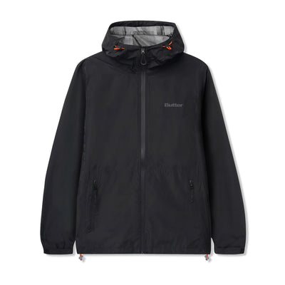 Butter Goods T-Rain Jacket - Black