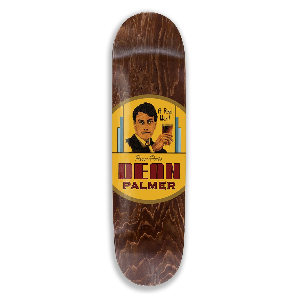 Pass~Port D.G. 'Real Man Reissue' Dean Palmer Deck - 8.0