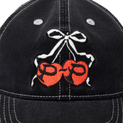 Pass~Port Cherries Leagues Trucker Cap - Washed Black