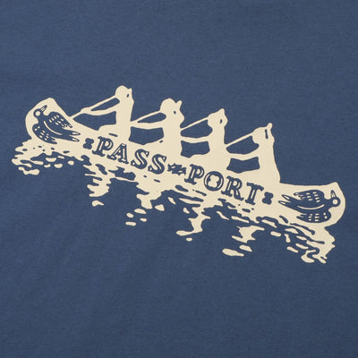 Pass~Port Canoe Tee - Harbour Blue