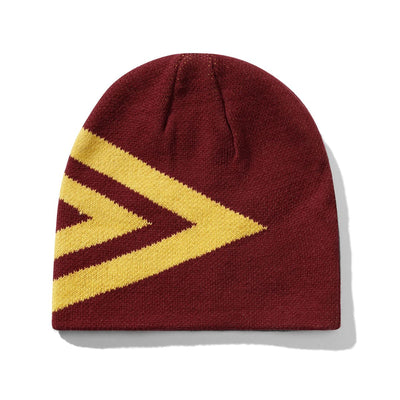 Butter Goods Diamond Skully Beanie - Burgundy