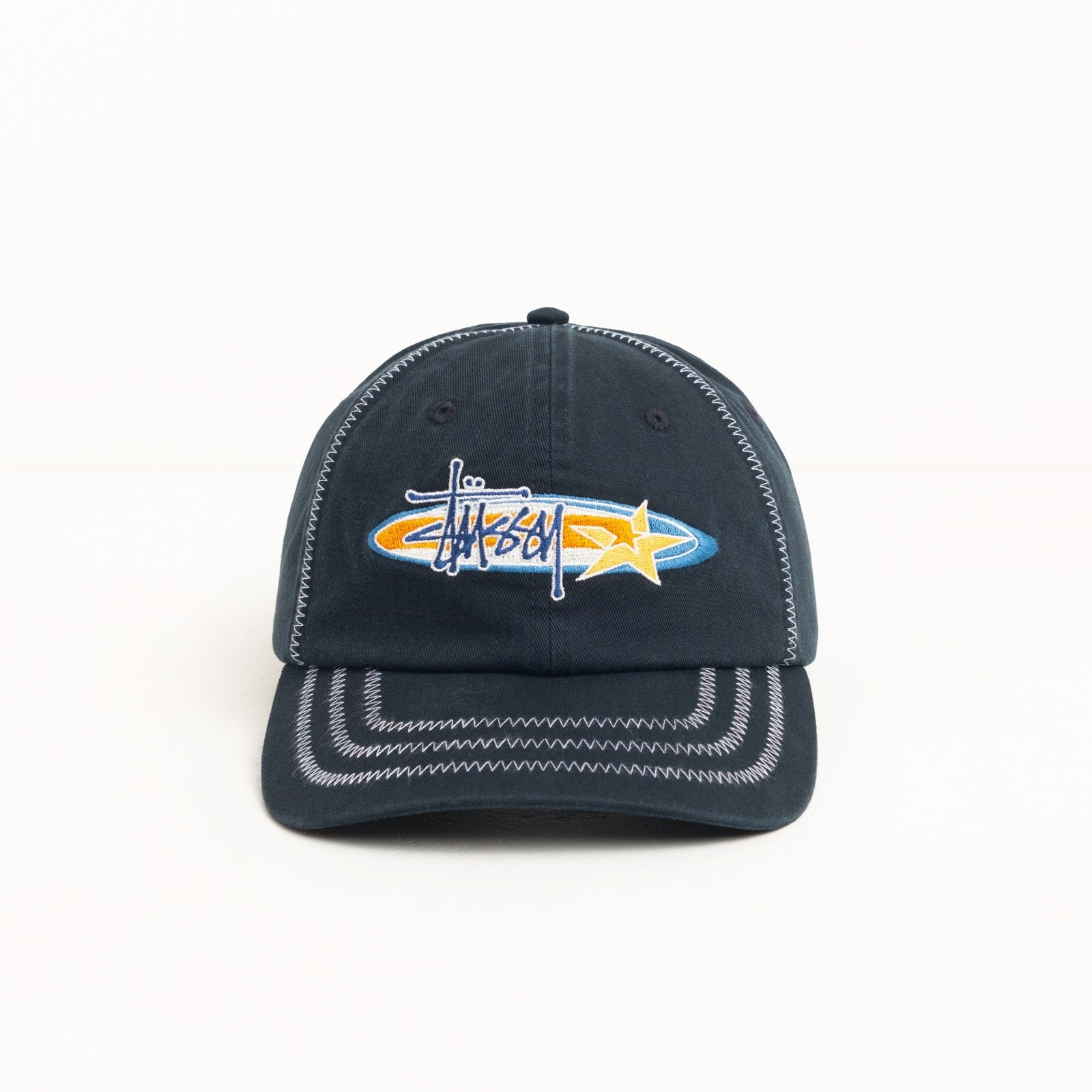Stussy LP Oval Star Cap - Black
