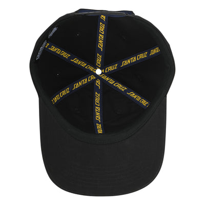 Santa Cruz X Pokemon Snapback Unstructured Hat - Black