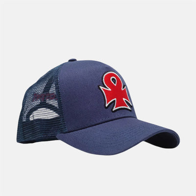 Carpet Company Iron Ankh Cap - Navy