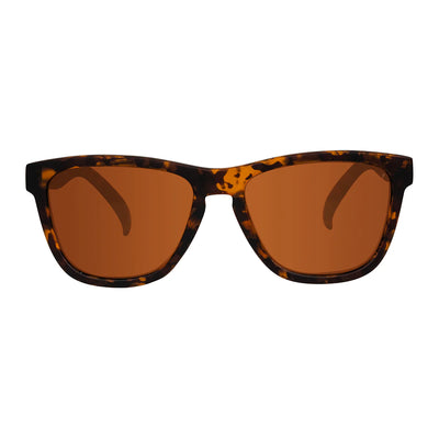 Cassette Optics Easy Livin' Sunglasses - Splatter Tortoise / Polarized Brown Lens