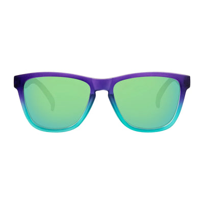 Cassette Optics Easy Livin' - Purple Seafoam Fade / Polarized Green Mirror Lens