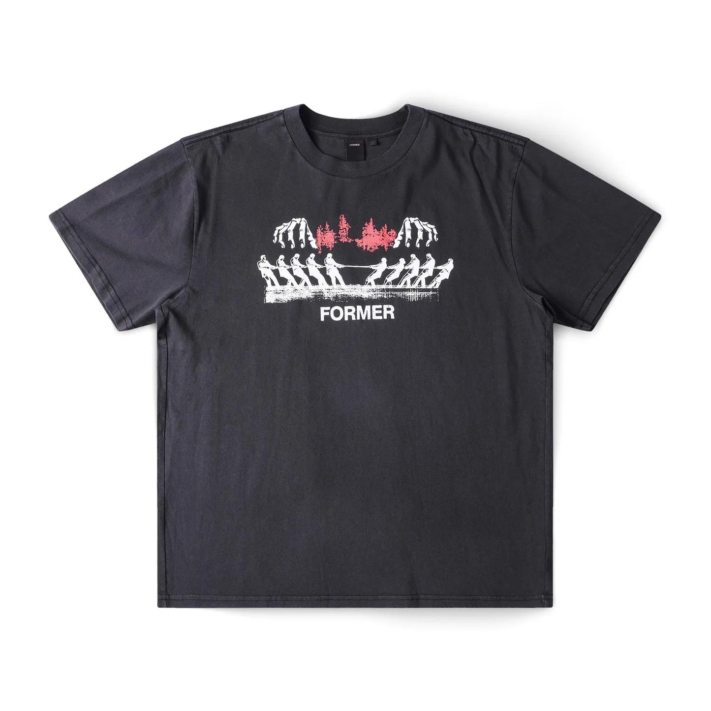 Former Engineered T-Shirt - Washed Black