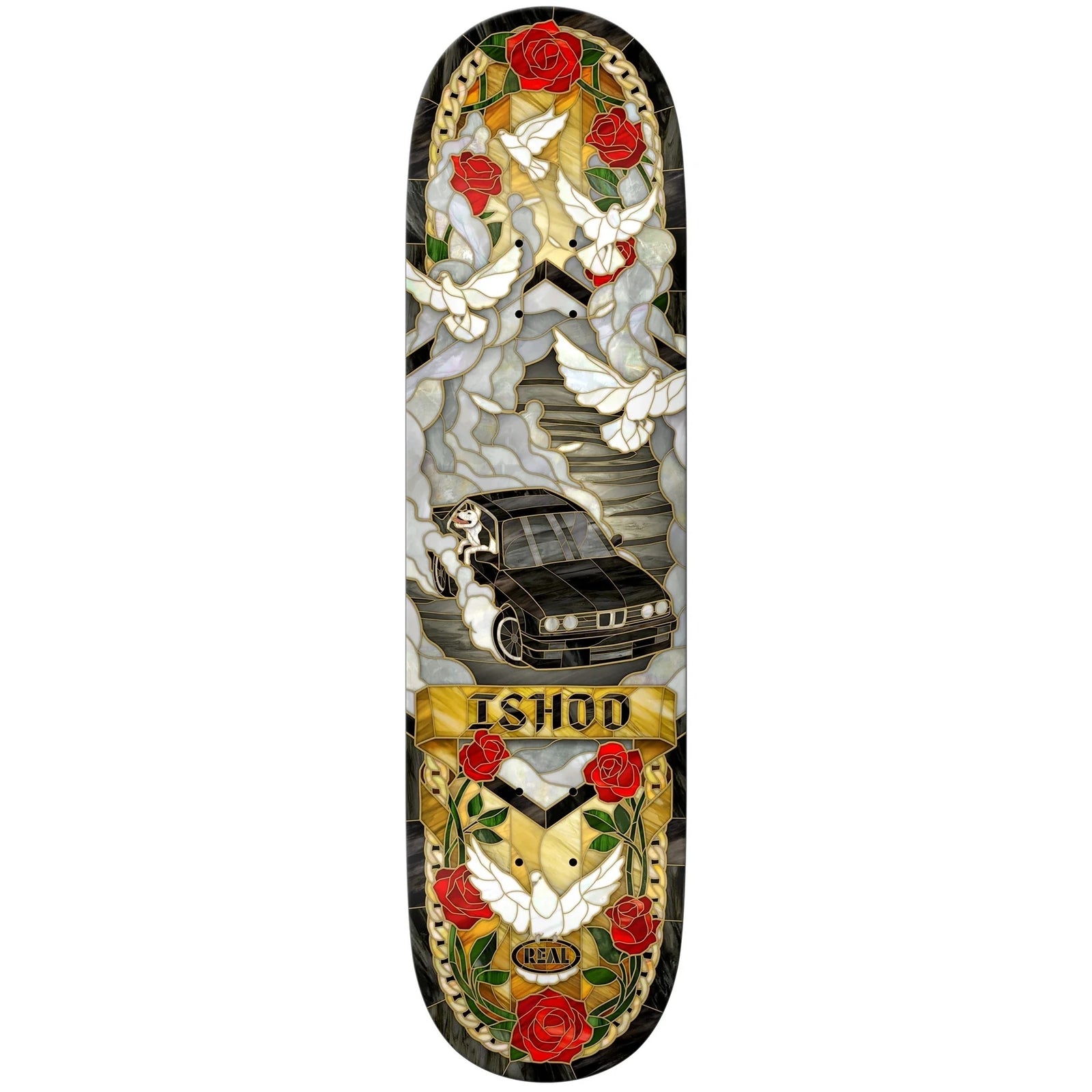 Real Ishod Cathedral II Twin Tail Deck - 8.25 / 8.5