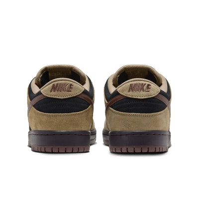 Nike SB Dunk Low Pro Shoes “Filbert” - Light Chocolate/Black/Burgundy Ash