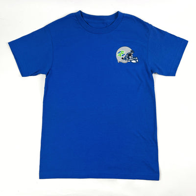 35th North Helmet T-Shirt - Blue