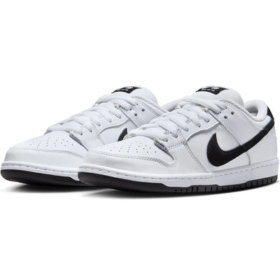 Nike SB Dunk Low Pro Shoes - White/Black