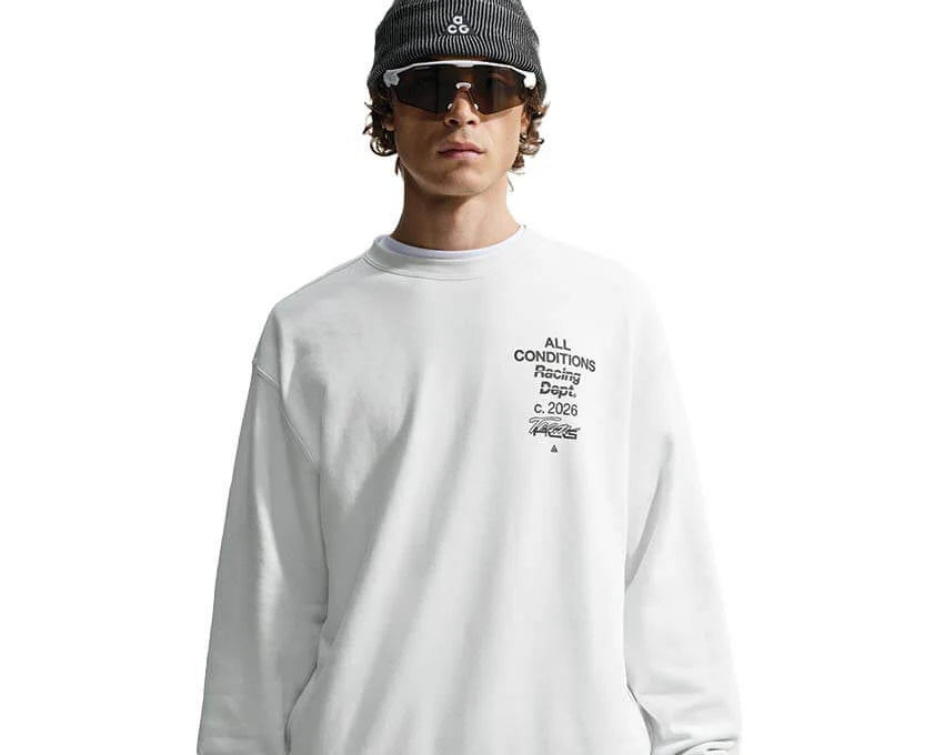 Nike ACG Tuff Fleece Crewneck - Summit White