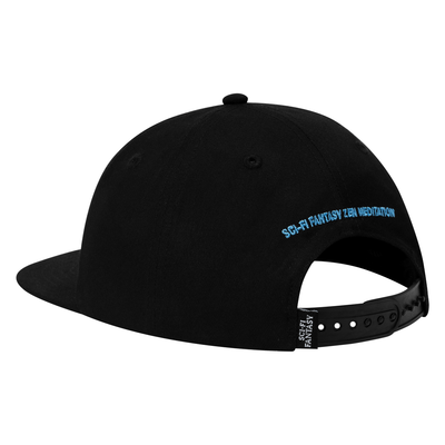 Sci-Fi Fantasy Pegasus Hat - White/Black