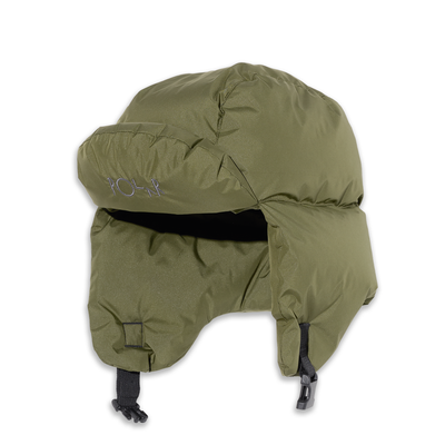 Polar Skate Co Ailu Puffer Hat - Army Green