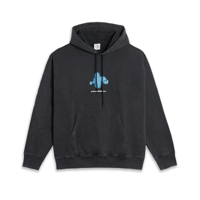 Polar Skate Co Dave Hoodie | Fighting Myself - Silver Black