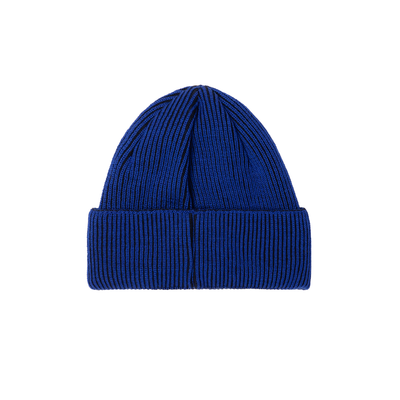 Polar Skate Co Lines Merino Beanie - Egyptian Blue/Black