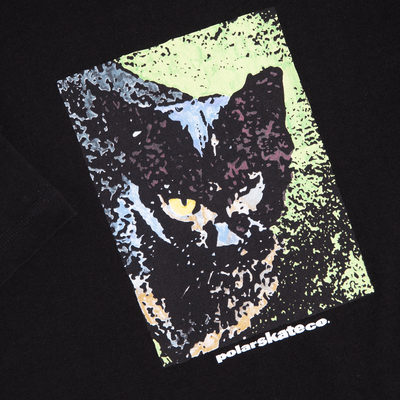 Polar Skate Co Tee | Cat - Black