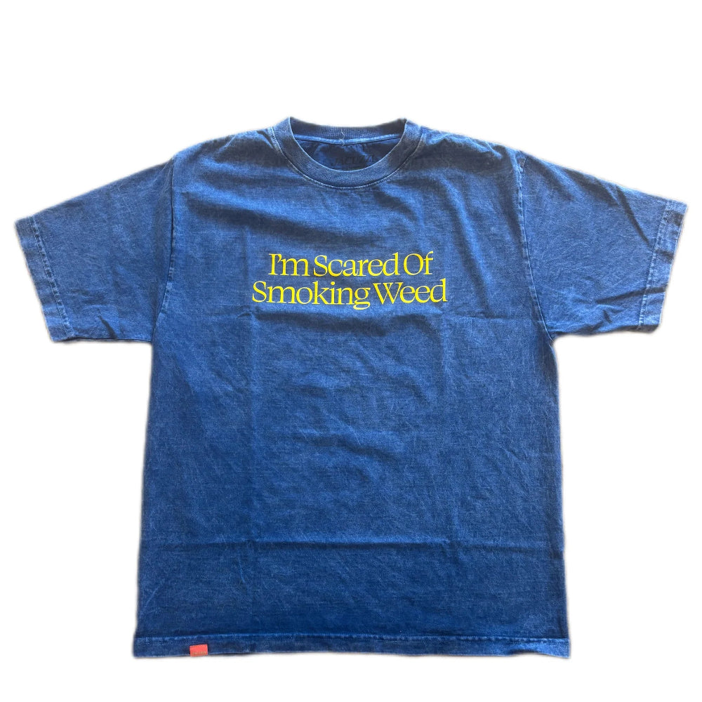Jacuzzi Unlimited Scared Weed Mineral Wash Tee - Midnight