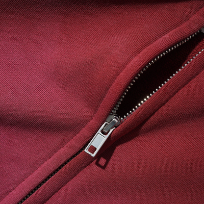 Butter Goods Garage Zip-Thru Hood - Faded Burgundy