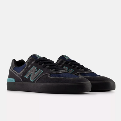 New Balance 574 Vulc - Black/Teal