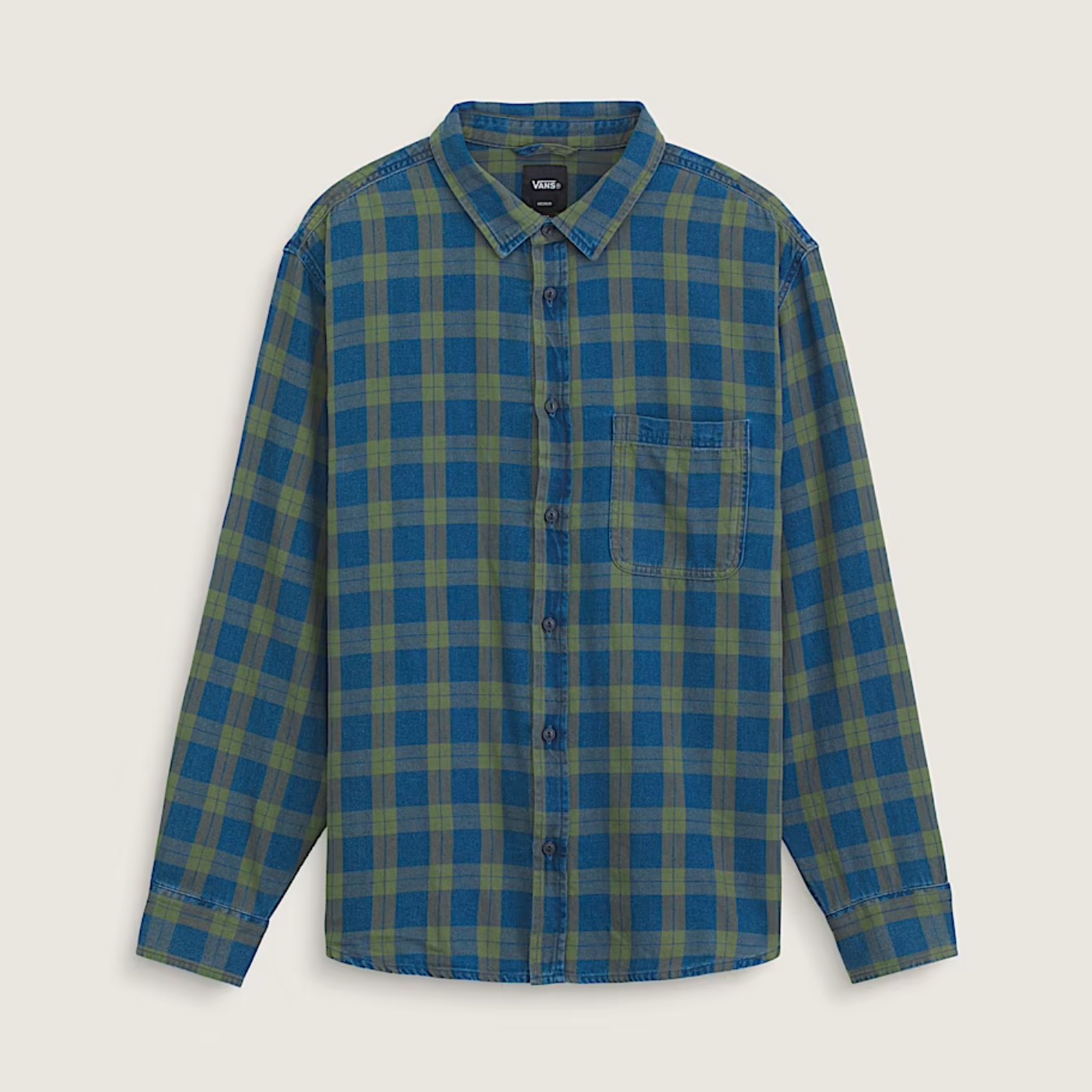 Vans Lawson Vintage Oxford LS  - Green Balsam
