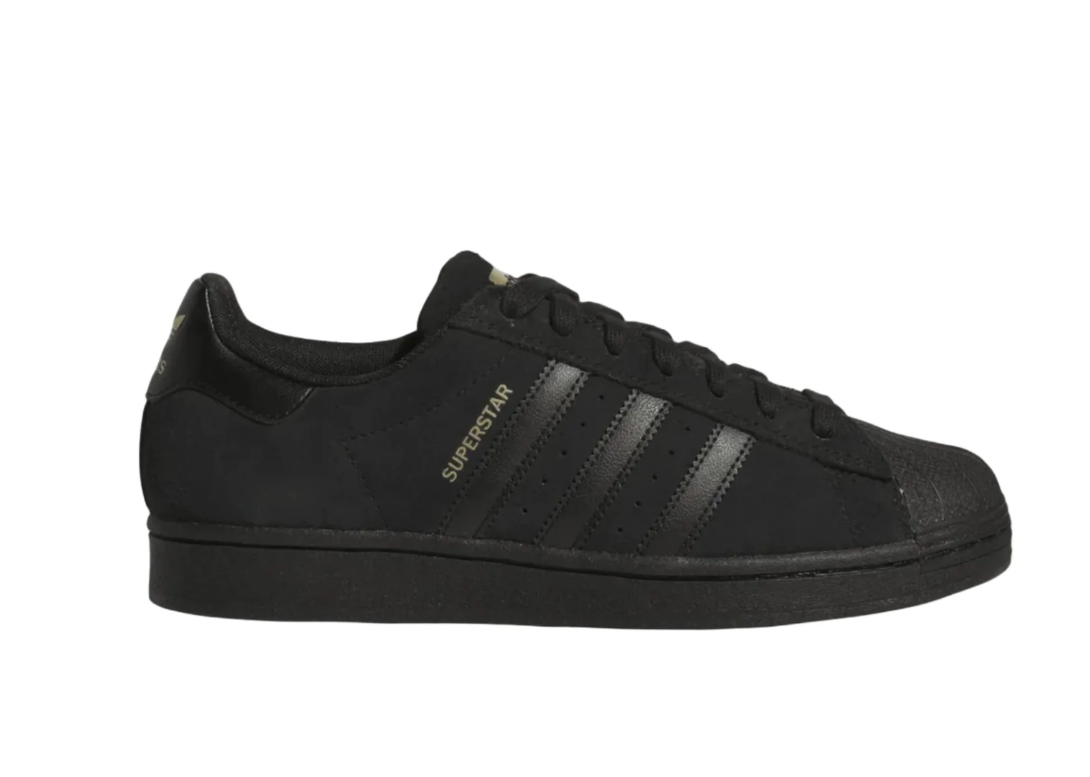 Adidas Superstar ADV Shoes - Core Black/Black/Metallic Gold