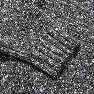Butter Goods Speckle Knit Sweater - Charcol