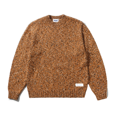 Butter Goods Speckle Knit Sweater - Copper