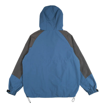 Theories Gale Shell Jacket - Steel Blue/Charcoal