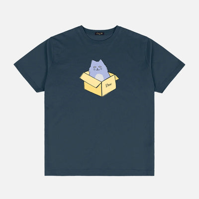 Dime 'Box Logo' Tee - Navy