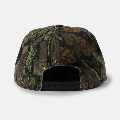 Thrasher Flame Distressed Snapback - Camo