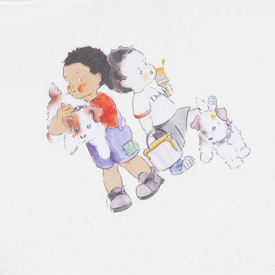 Dime Besties T-Shirt - White