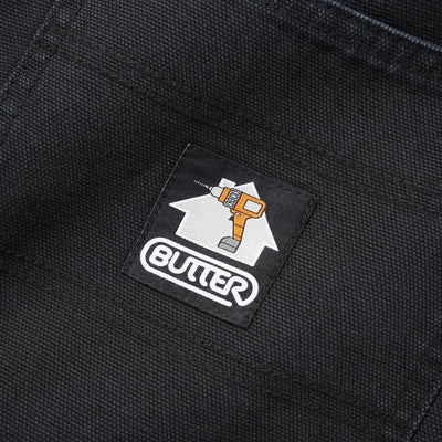 Butter Goods Work Pants - Washed Black
