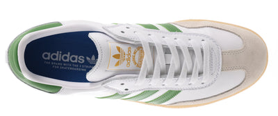 Adidas Samba ADV - White / Crew Green/ Light Gum