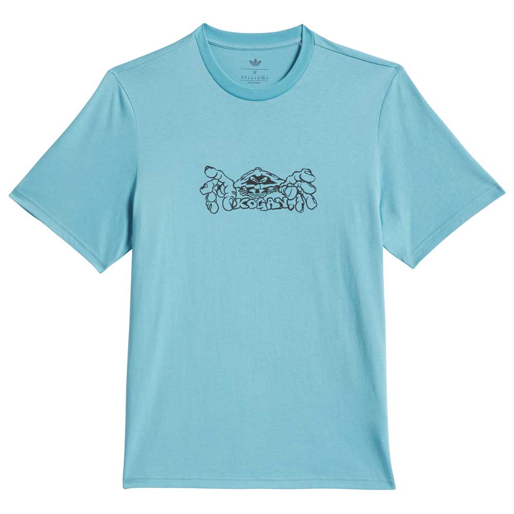 Adidas Kogan Logo T-Shirt - Blue / Black
