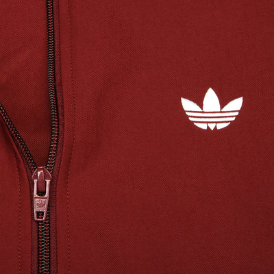 Adidas Vintage Superfire Track Jacket - Shadow Red/White