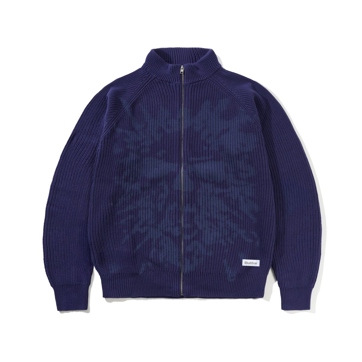 Butter Goods Shout Zip-Thru Knit Sweater