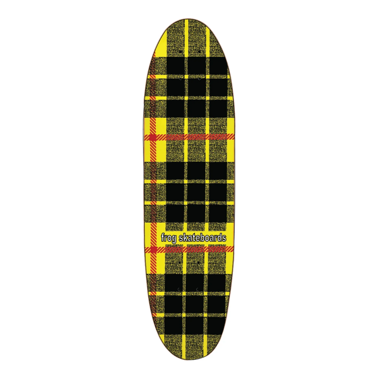 Frog Plaid Micro Piper Deck - 7.75