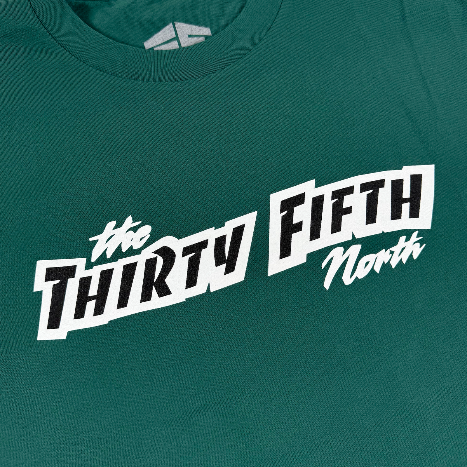 35th North 'Hurricane Cafe' Tee - Jade Green