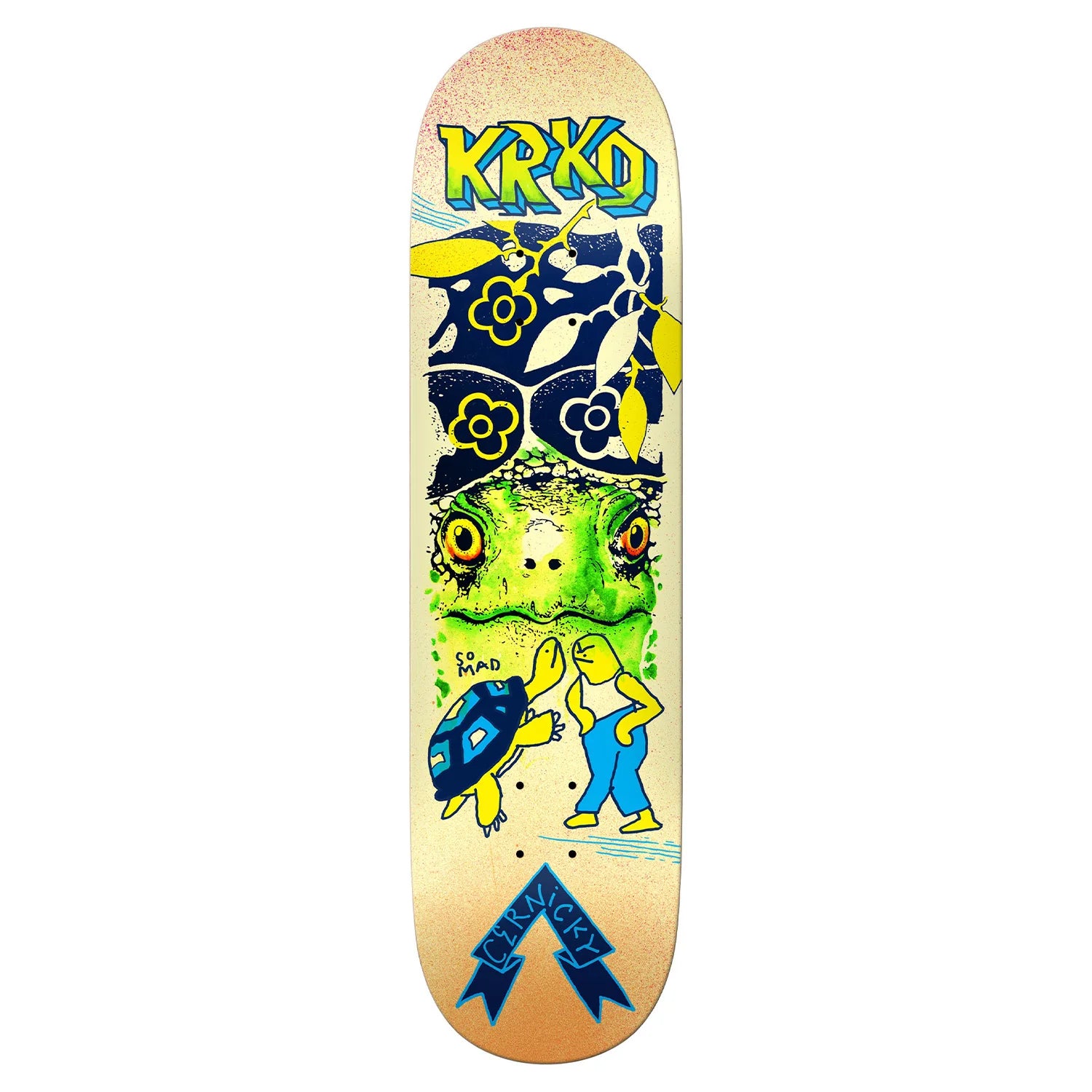 Krooked Cernicky Mad Turtle Deck - 8.5 TF
