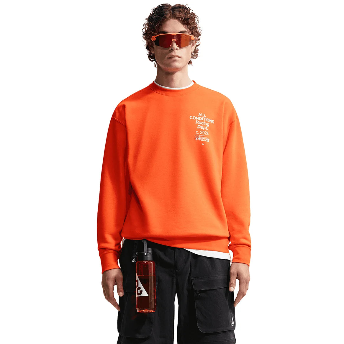Nike ACG Tuff Fleece Crewneck - Safety Orange