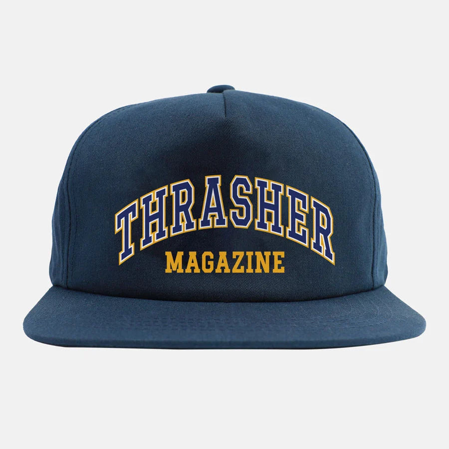 Thrasher Dropout Snapback - Navy