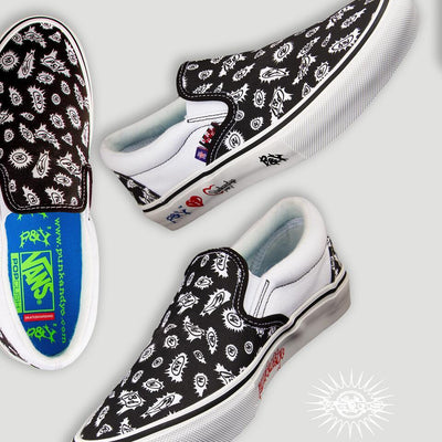 Vans Skate Slip-On - Punkandyo / Black White