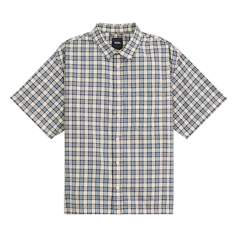 Vans Larkspur Timber Plaid Shirt - Almond Crisp
