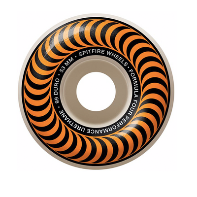 Spitfire Formula Four Wheels CLASSIC 99a skateboard wheels displayed on a plain background.
